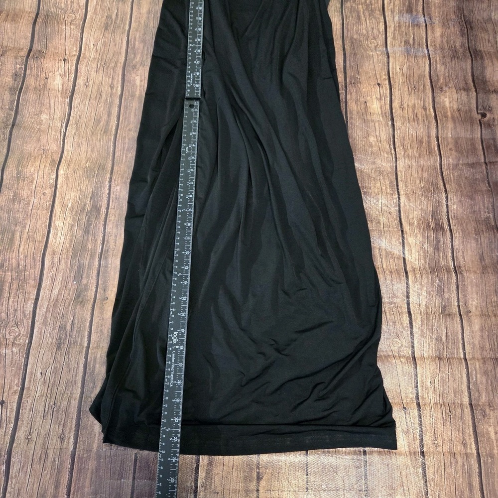 Lulu's Black Sleeveless Maxi Dress with Side Slit - Picture 7 of 13